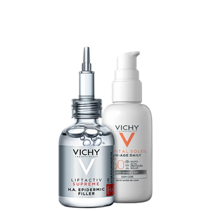 Kit Liftactiv Supreme H.A. Epidermic Filler & UV-Age Daily FPS 60 (2 Produtos)